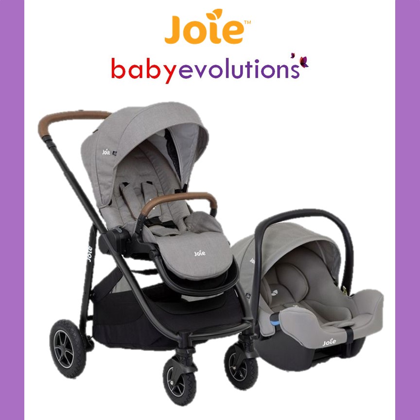 Joie Versatrax Stroller + Joie iSnug Car Seat [Travel System] Shopee