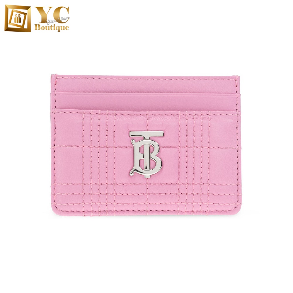 Burberry Lola Card Holder for Women in Primrose Pink -  8049297-Primrose_Pink | Shopee Malaysia