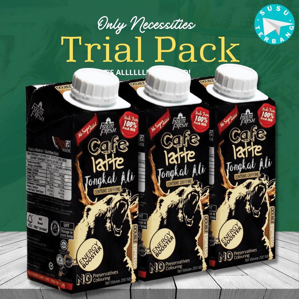 TRIAL PACK | 3pcs Tongkat Ali UHT 200ML by Farm Fresh