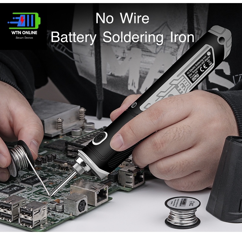 Electric Battery Soldering Iron Household Maintenance Welding Electric