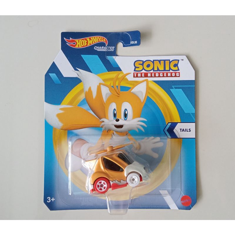 Hot Wheels J card Tails Sonic The Hedgehog Character Cars 2022 series ...