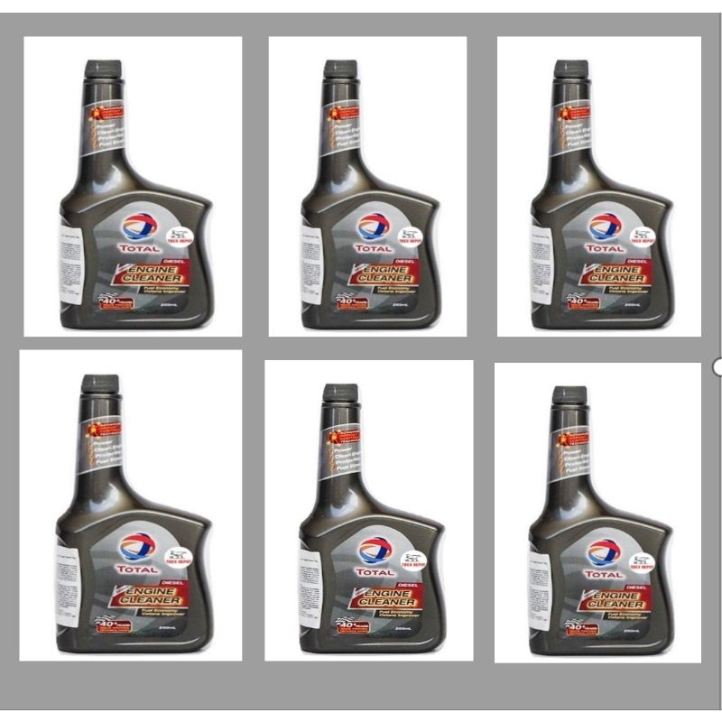 TOTAL DIESEL ENGINE CLEANER 250ml X 6 Pack Shopee Malaysia