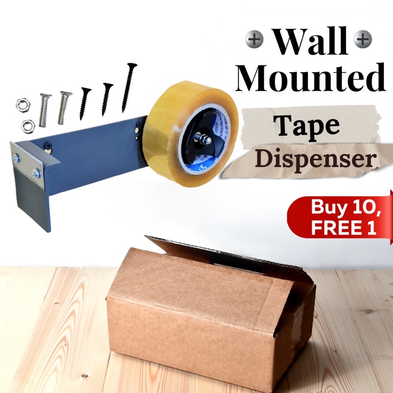 Wall Mounted Tape Dispenser / Tape Cutter / Heavy Duty Tape Dispenser