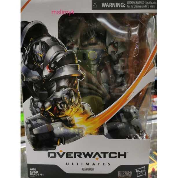 "mslimyk" Hasbro Blizzard Entertainment Overwatch Ultimates Reinhardt