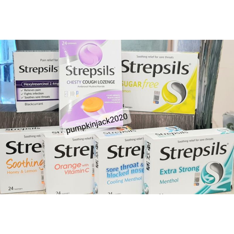 Strepsils Sore Throat Lozenges | Shopee Malaysia