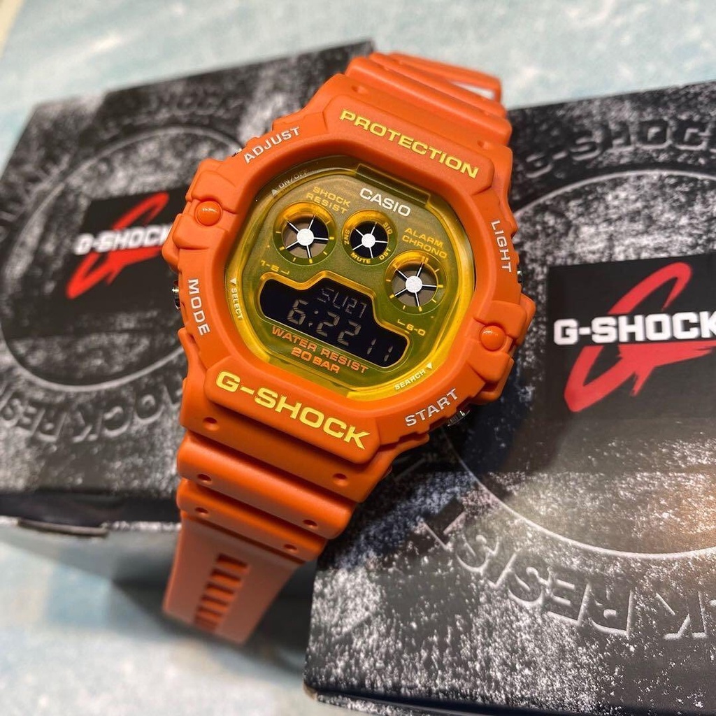 2021年秋冬新作 G-SHOCK DW-5900TS-4DR オレンジ 新品未使用 kids