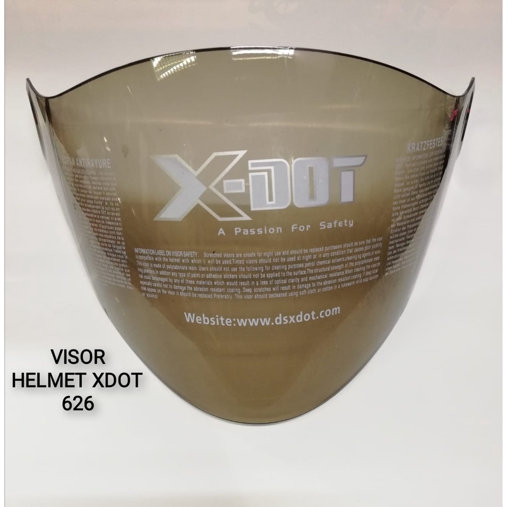 VISOR HELMET XDOT G626A Shopee Malaysia