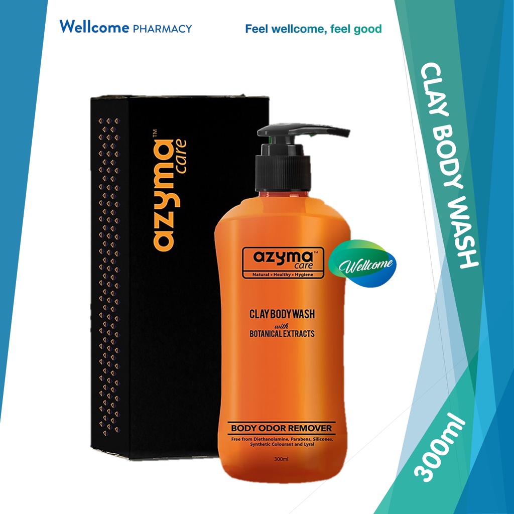 Azyma Care Clay Body Wash with Botanical Extracts 300ml Shopee Malaysia