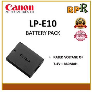 battery pack lp e10 7.4 v 860mah