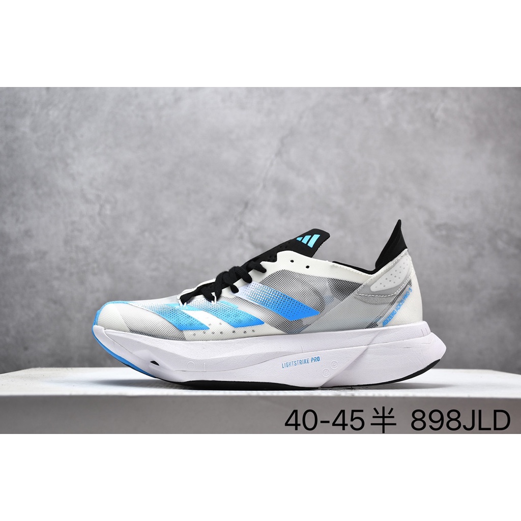 Adidas=Adizero Adios Pro3 Marathon Running Shoes Carbon Plate Sneakers