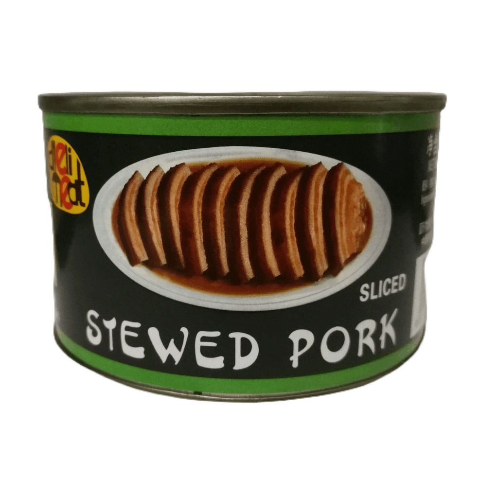 Min 7 days arrival (NON-HALAL) DELI MEAT / HING HUO MUI LING Sliced Stewed Pork Can 红烧扣肉罐头 227g / 397g