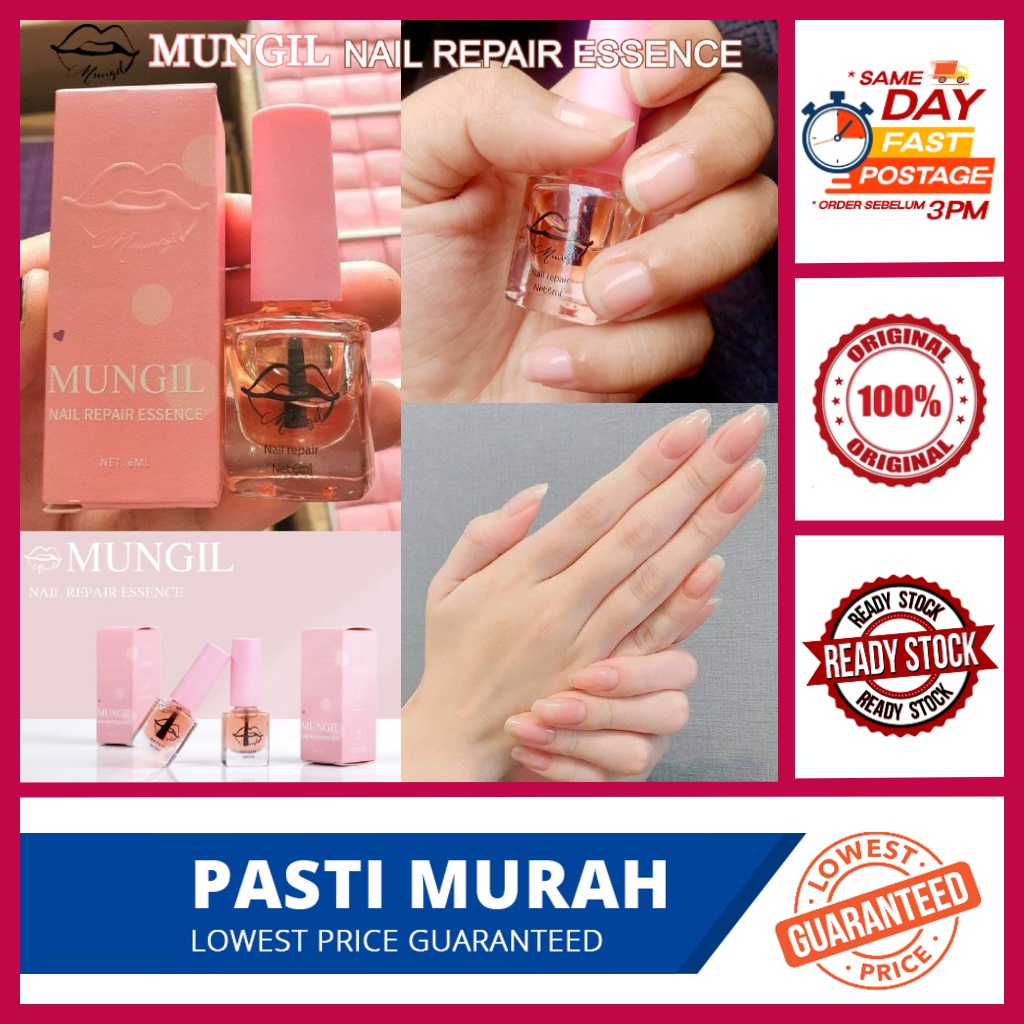 Mungil Nail Repair Essence / Mungil Nail Essence / Nail Care Polish