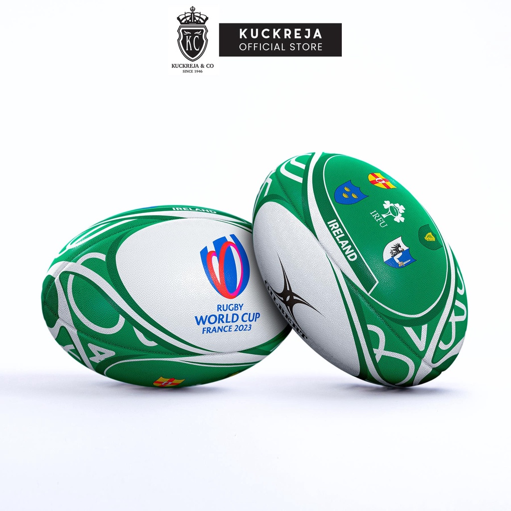 Gilbert RWC 2023 Flag Rugby Ball Ireland Shopee Malaysia