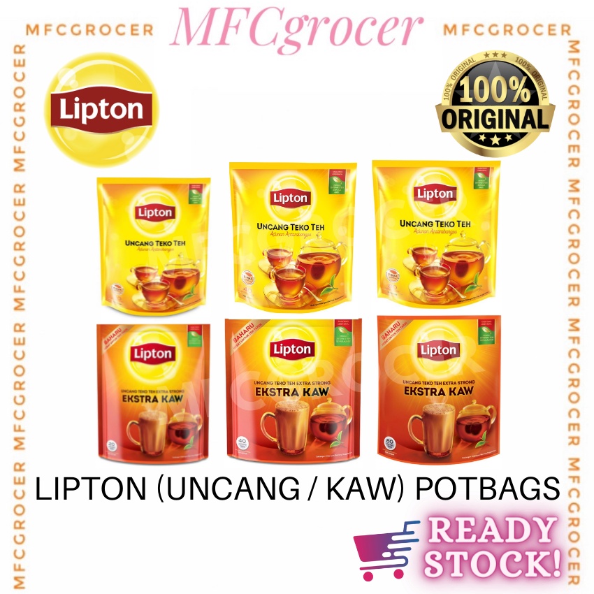 LIPTON Potbags ( Unchang Teko Teh / Ekstra Kaw) Shopee Malaysia