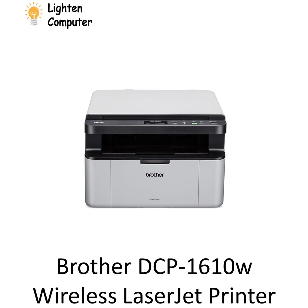 Brother DCP 1610W Wireless AllInOne Monochrome Laser Printer Home Office Use Printer (Print
