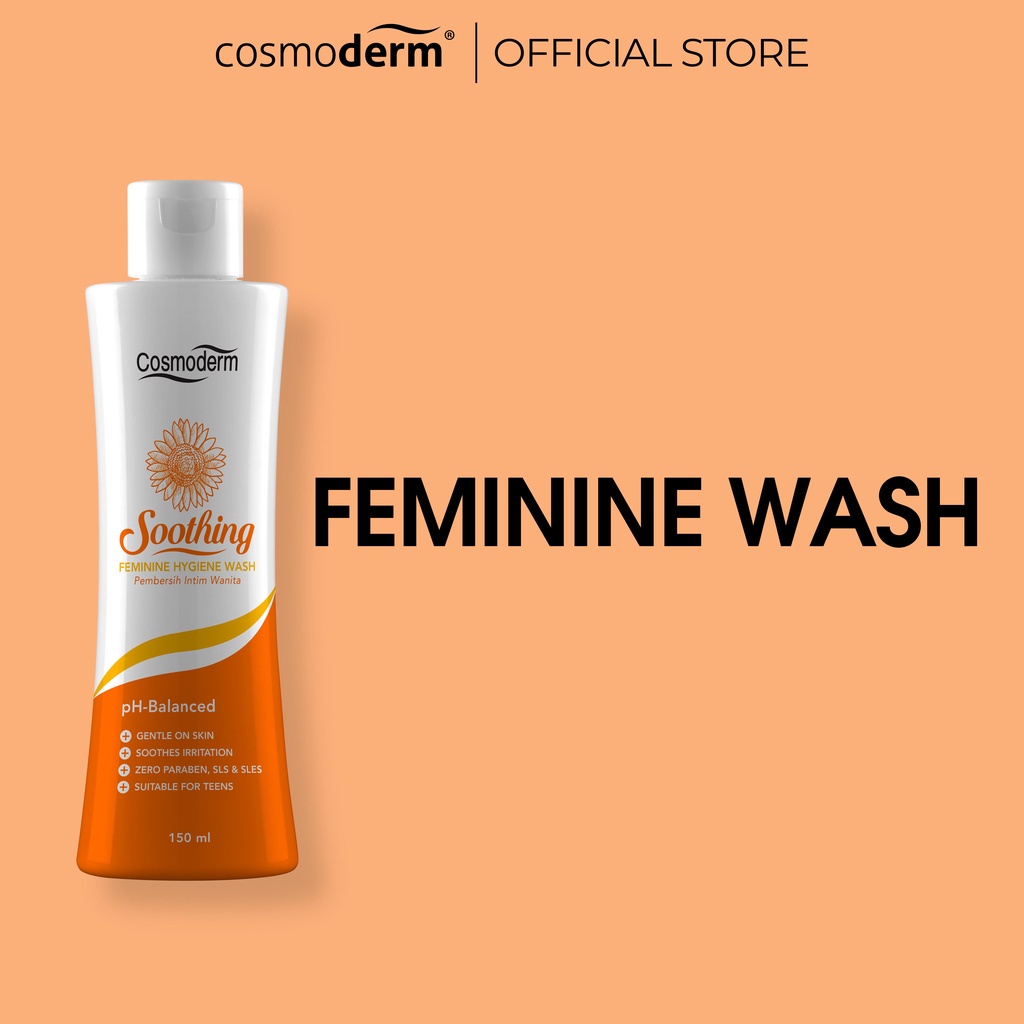 Cosmoderm Soothing Feminine Hygiene Wash (150ml) Shopee Malaysia