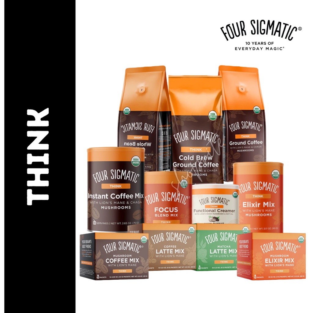 Four Sigmatic Coffee with Lion's Mane & Chaga Mushrooms Ground Coffee