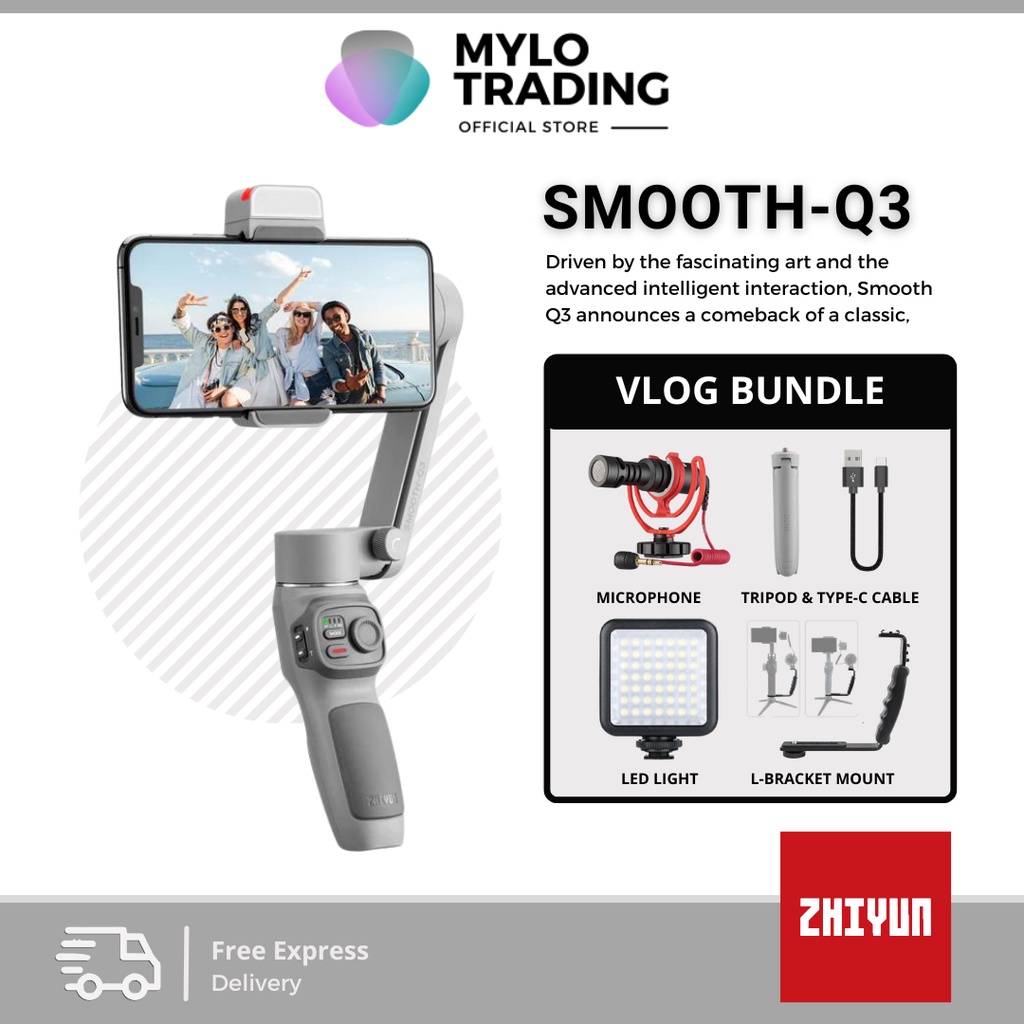 (READY STOCK) - Zhiyun Smooth Q3 / Smooth Q4 / Smooth 5 / Smooth X2