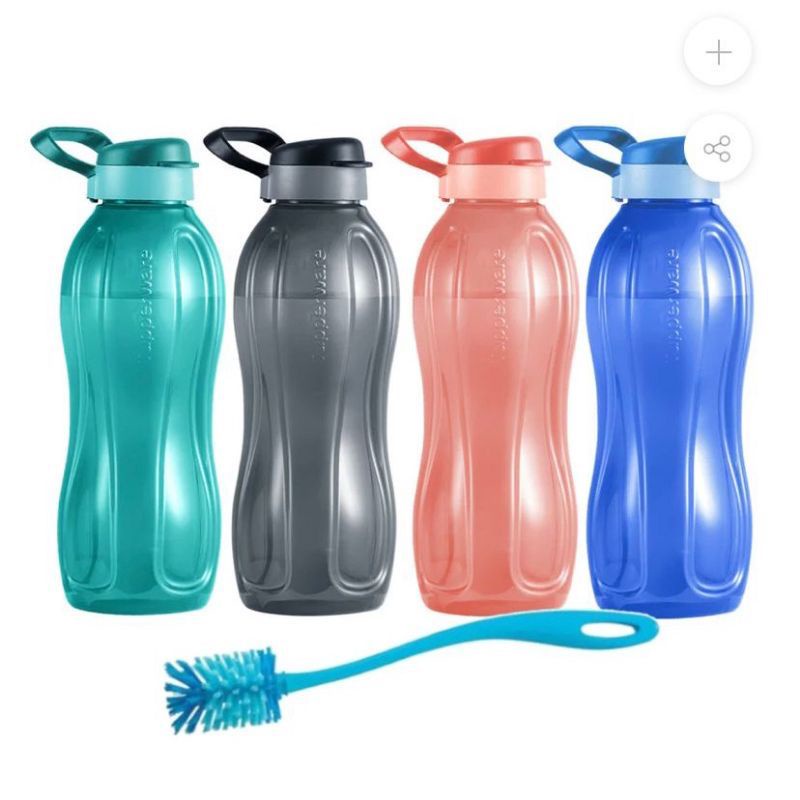 11 Jenis Tupperware NEW SIZE Eco Bottle Flip Top 1.5L /Pouch/ eco