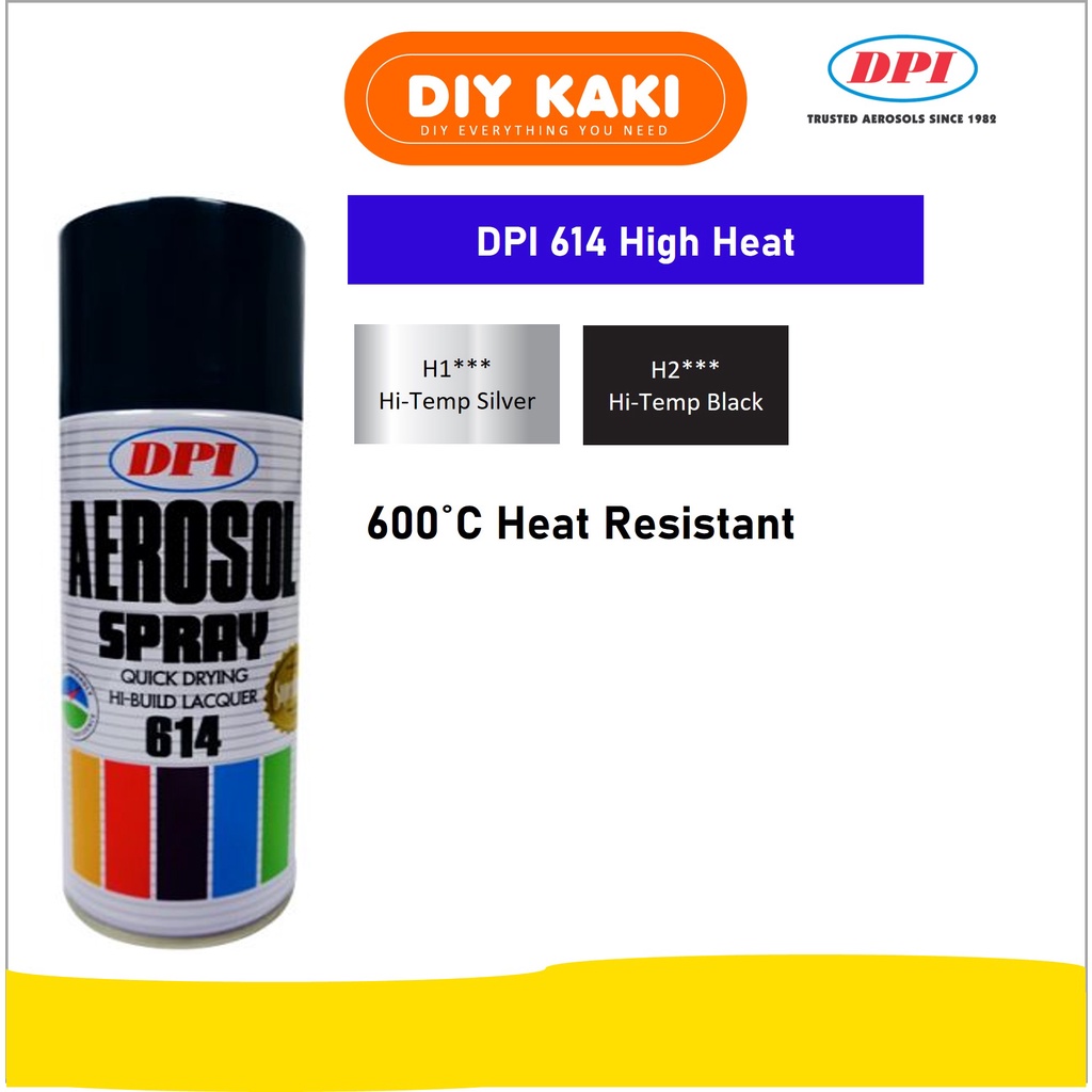 [High Heat] DPI 614 Aerosol Spray Paint Anchor Spray Paint 600