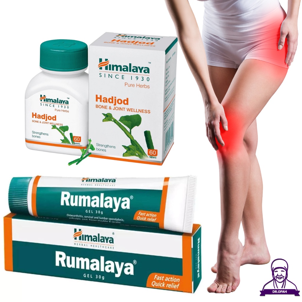 Himalaya Joint Care Set Hadjod & Rumalaya Gel Helps in Joint Pain