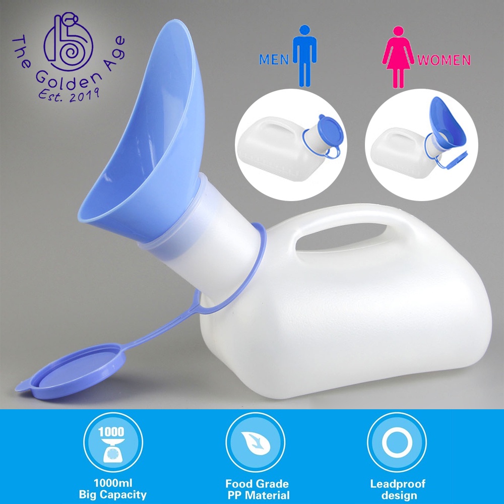 1000ML Outdoor Urine Bottle Male Female Mens Women Pee Urinal Storage