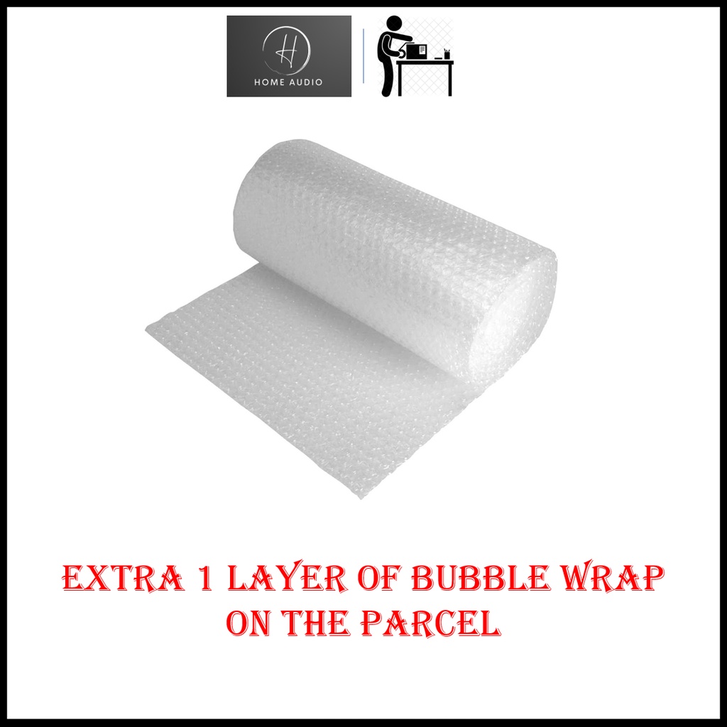 Extra 1 Layer Packing with Bubble Wrap (Clear) Shopee Malaysia