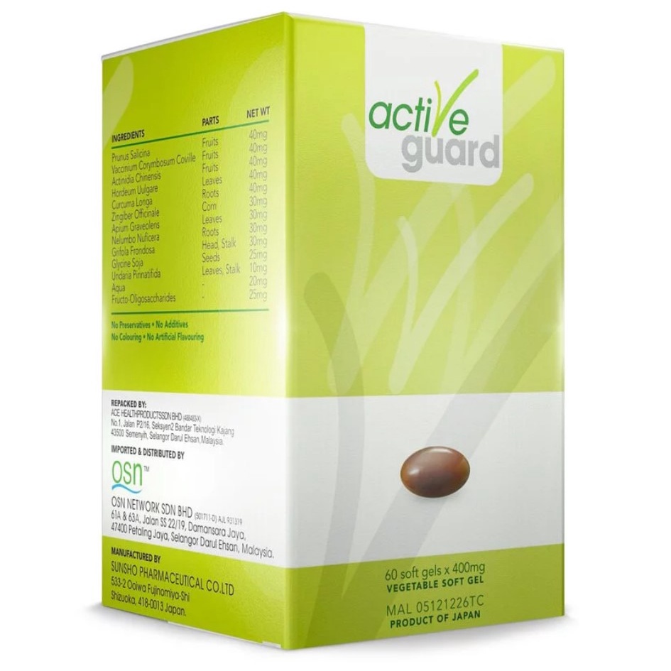 OSN Active Guard Probiotic 60 capsules [BUY 5 FREE 1] Shopee Malaysia