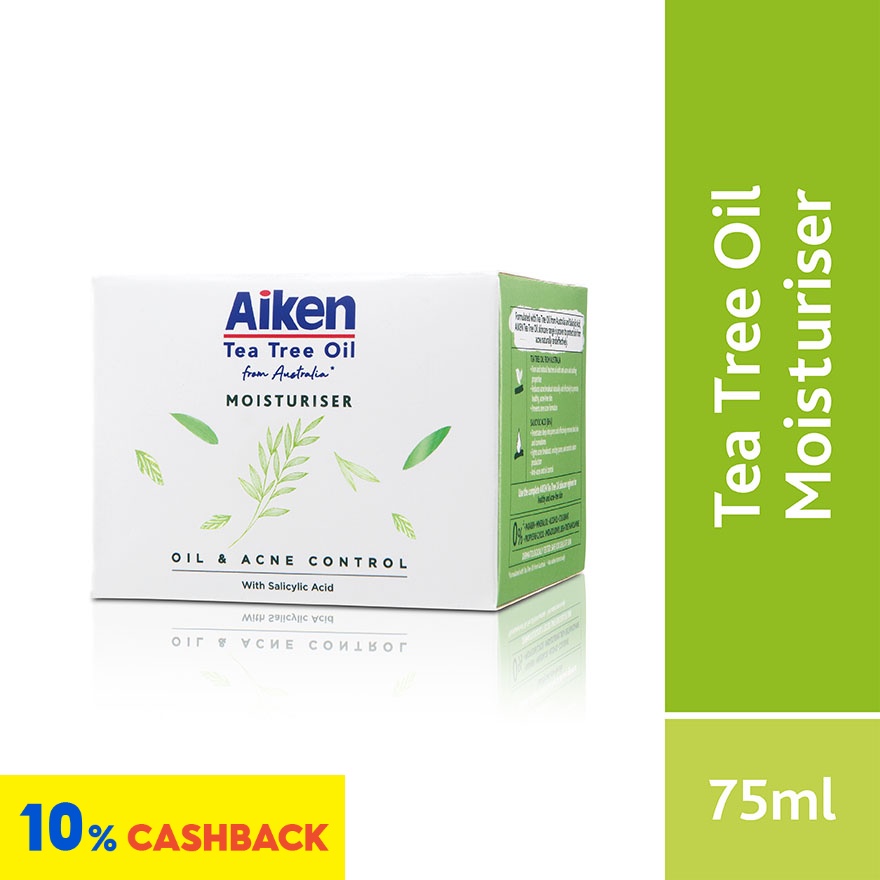Aiken Tea Tree Oil Moisturizer 75ml Shopee Malaysia