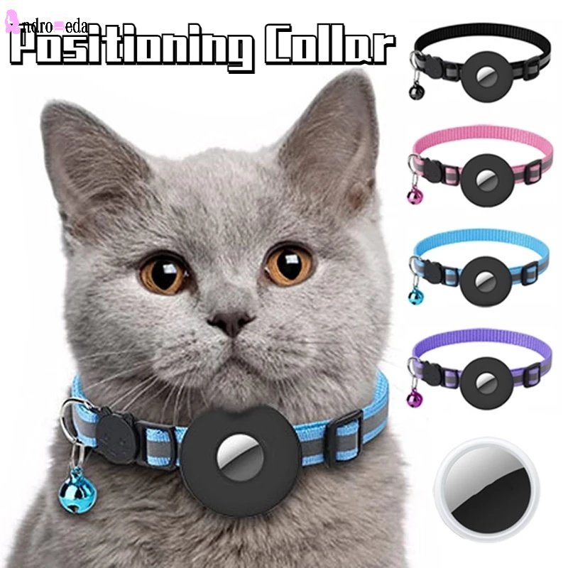 1PC Silicone Pet GPS Tracker Collar for Airtag Location Positioning Dog