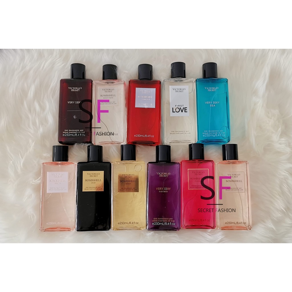 Perfume Victoria Secret Bombshell Series Body Mist 250ml Minyak Wangi