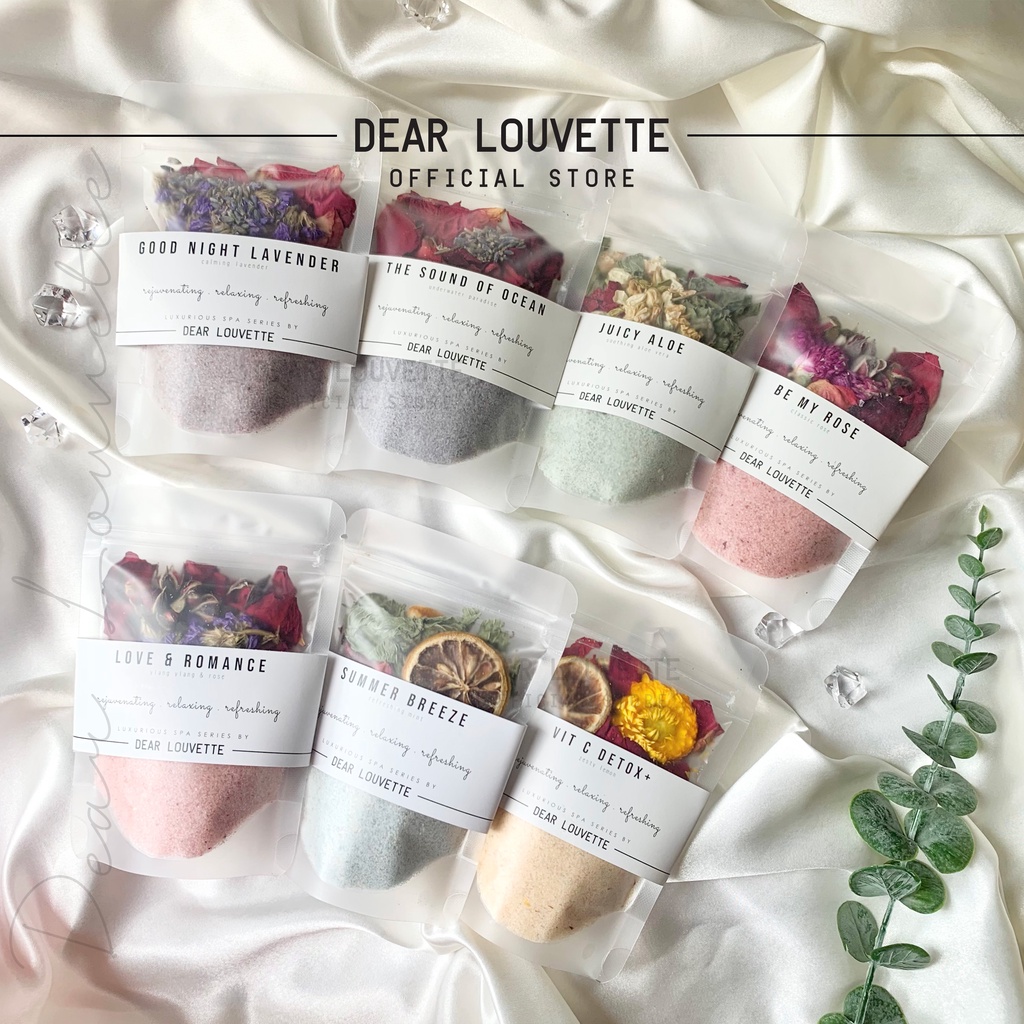 Natural Foot Bath Salt Flower Bath Foot Soak Garam Rendam Kaki Garam ...