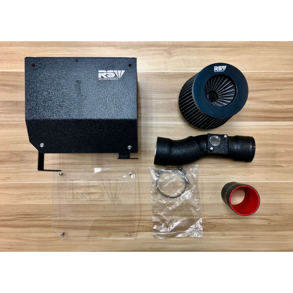 Zoncar Cold Air Intake Kit – 2001-2005 Honda Civic 1.7L – 2.5” Blue Aluminum, AT/MT – Racing Induction