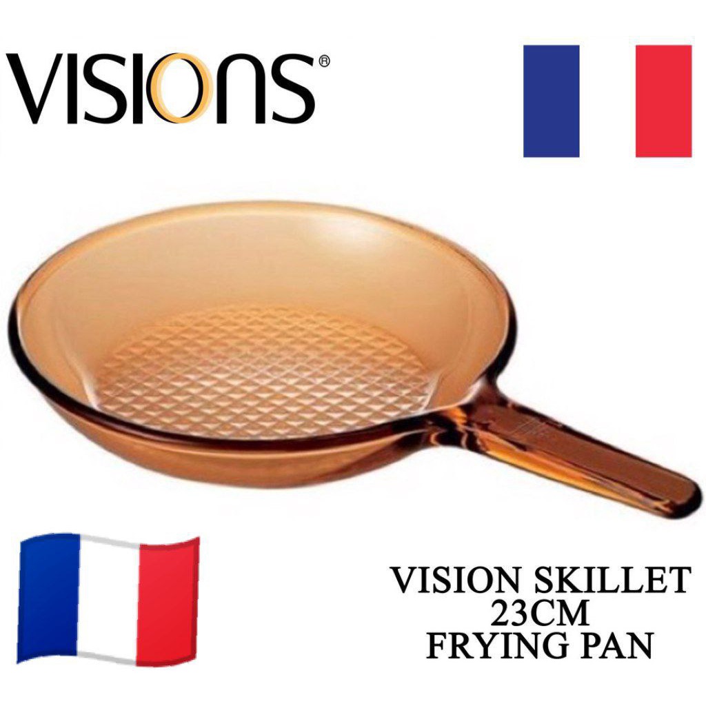 (Ready Stock!!) Visions 23cm Skillet (VSS9) Frying Pan Frypan Shopee