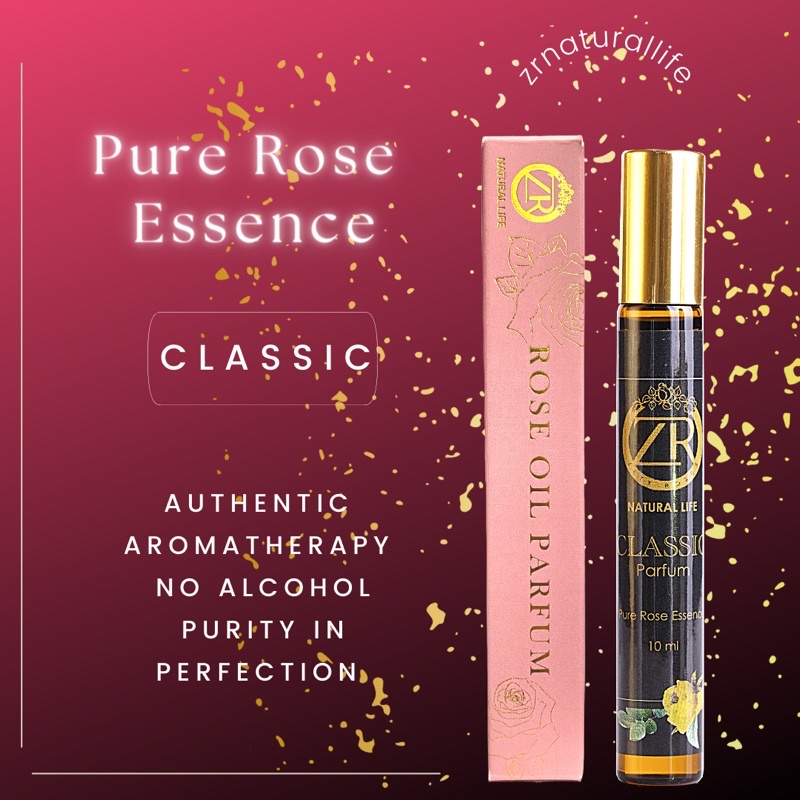 Zety Roses Pure Rose Essence Original Parfum/Perfume (Classic) 100