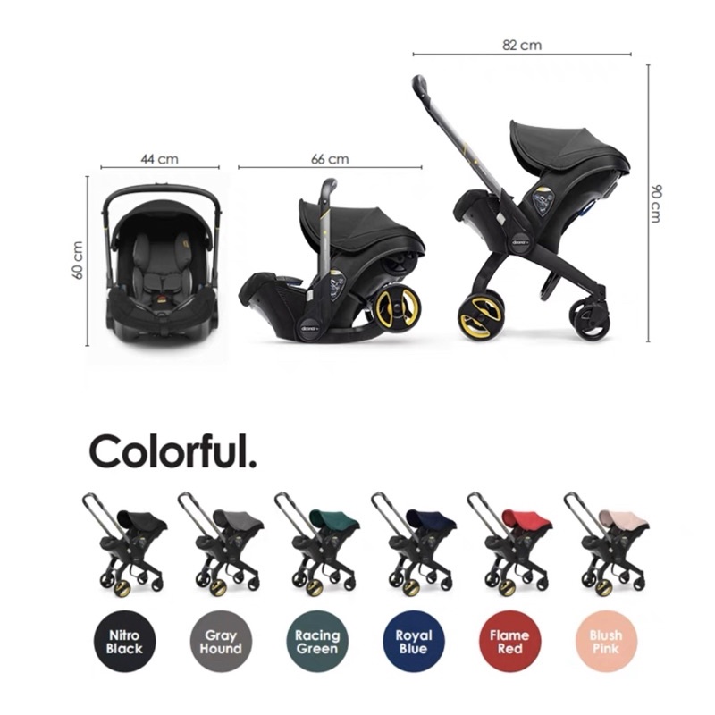 Doona Infant Car Seat + Stroller Shopee Malaysia