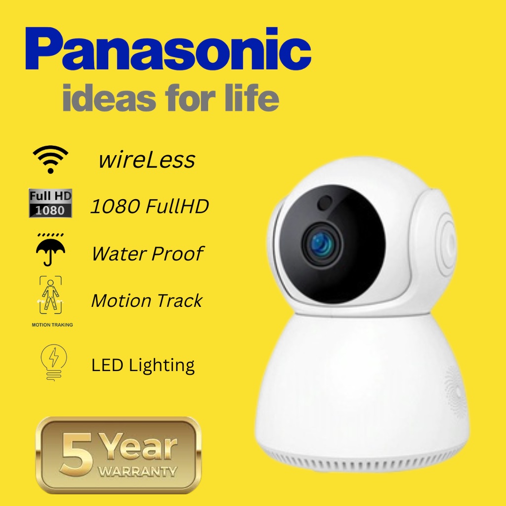 Panasonic CCTV QSTQ6 8MP WiFi PTZ Camera Two Way Audio Human