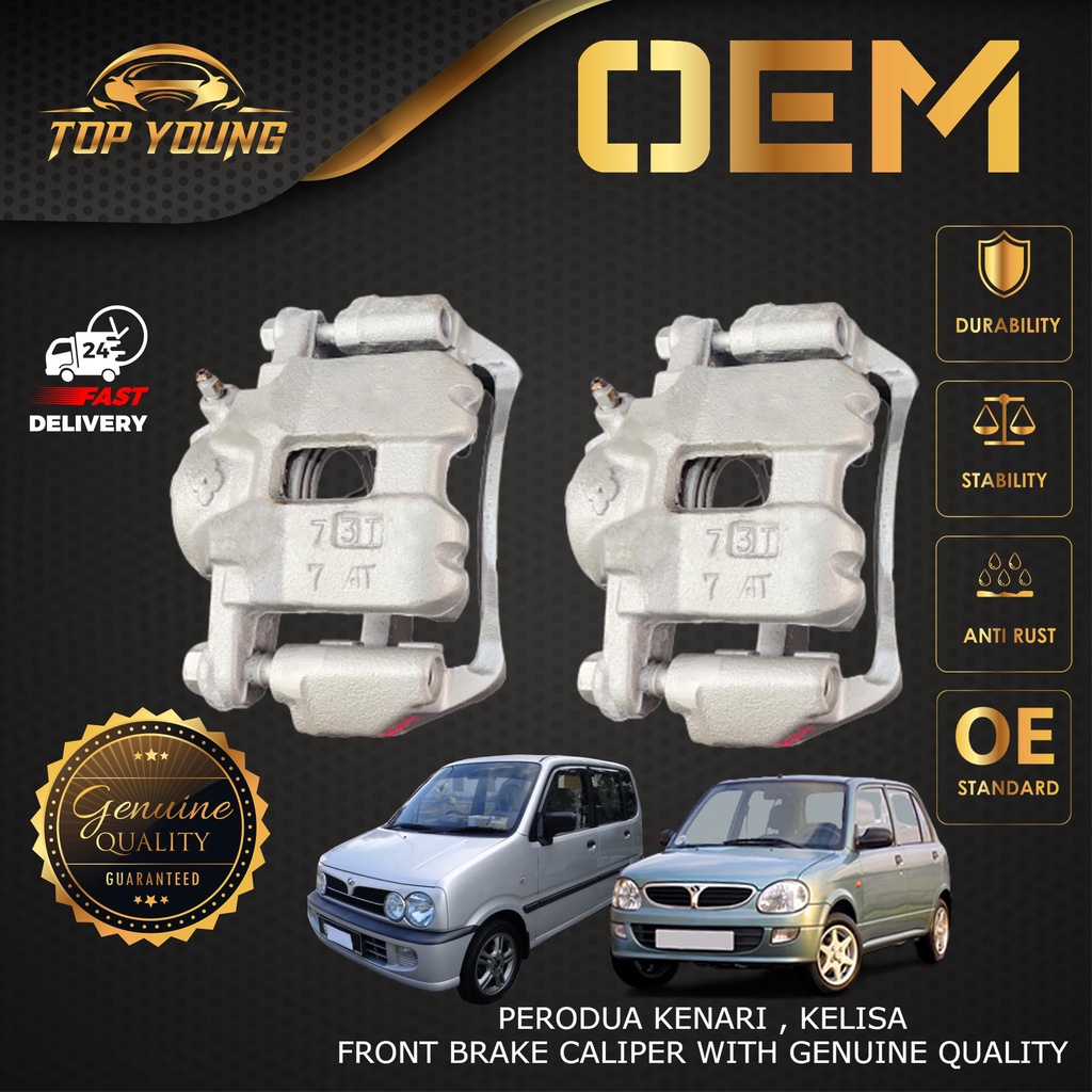 PERODUA KELISA KENARI DISC BRAKE CALIPER FRONT (DEPAN) ORIGINAL PRODUCT