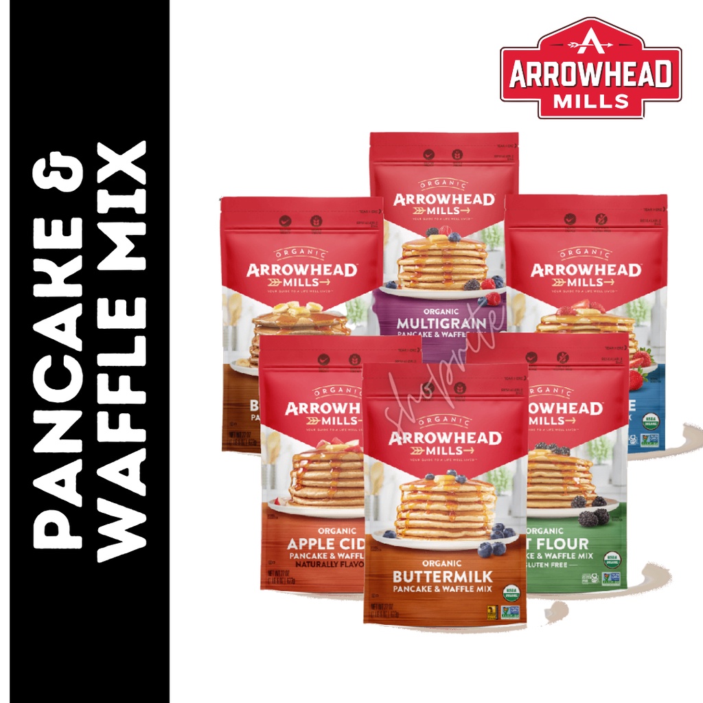Arrowhead Mills Organic Pancake & Waffle Mix Buttermilk / Oat Flour