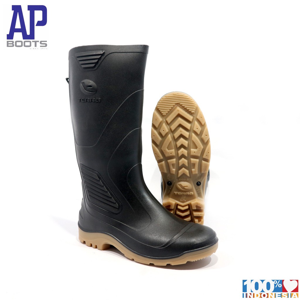 Ap TERRA Eco3 BLACK 39-43 - Rubber SAFETY BOOTS - AP BOOTS | Shopee ...