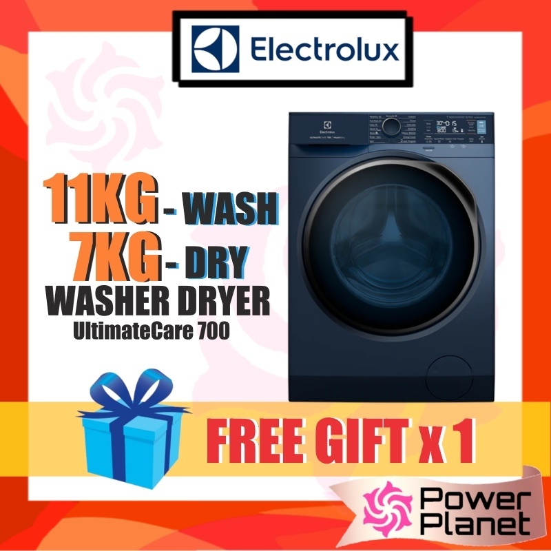 [FREE GIFT] Electrolux 11kg/7kg UltimateCare 700 Washer Dryer ...