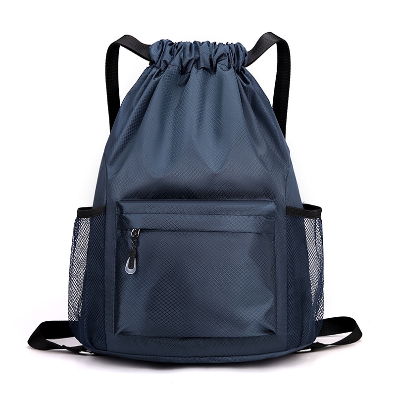 New Design Outdoor Double Shoulder Rucksack Simple Solid Color