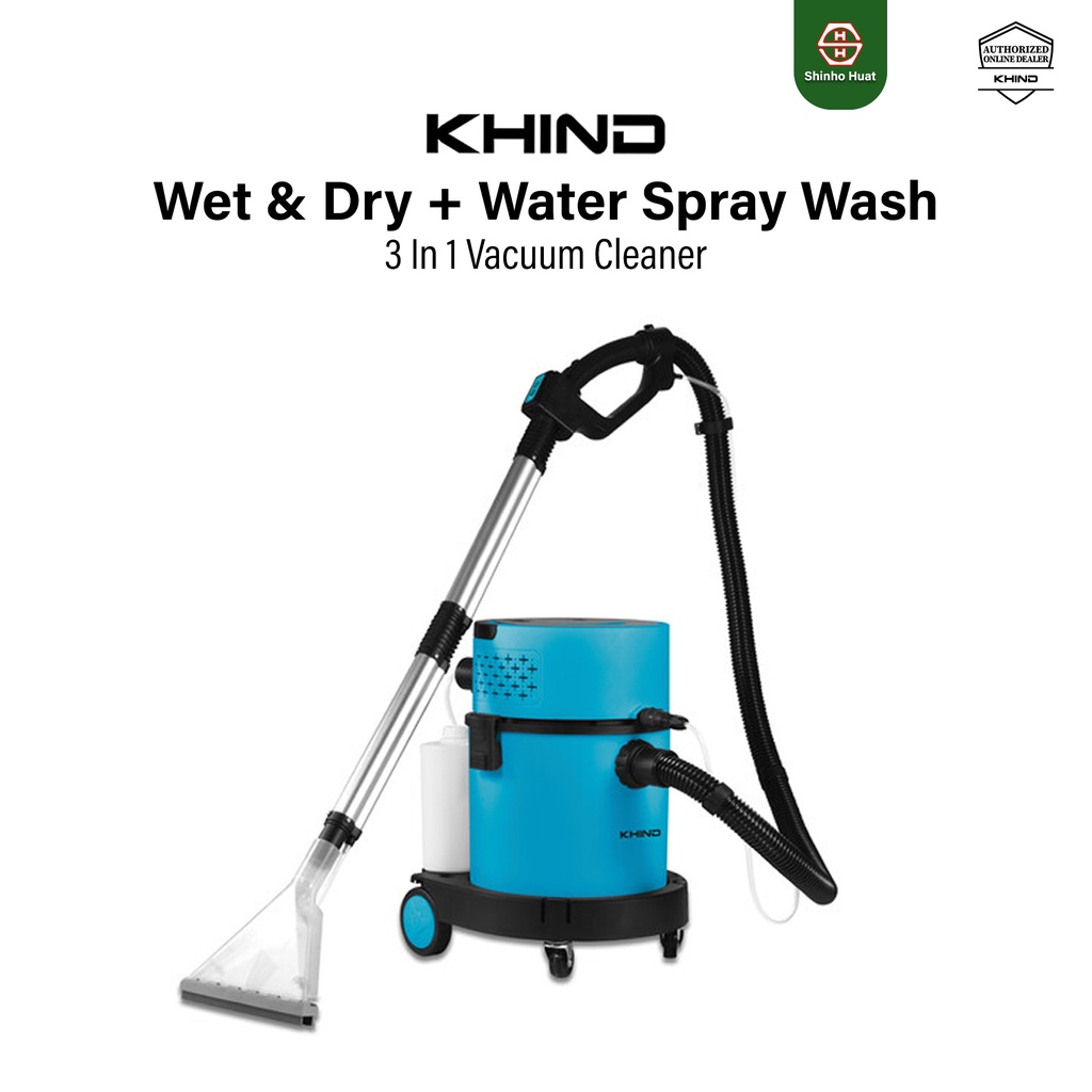 Khind Vacuum VC3668 Wet and dry vacuum cleaner 3 in 1 Vacuum Cleaner