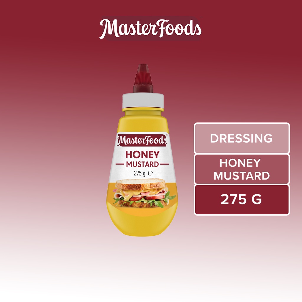 MasterFoods Honey Mustard Squeezy Bottle (275g) Shopee Malaysia