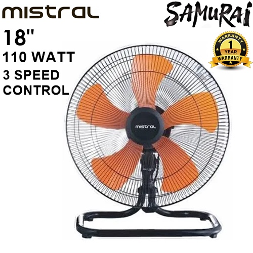 MISTRAL INDUSTRIAL FLOOR FAN 18" MIFF1801FF BIG WIND Shopee Malaysia