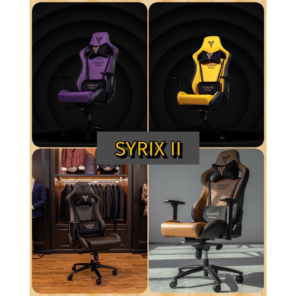 READY STOCK!!! TOMAZ GAMING CHAIR SYRIX II Shopee Malaysia
