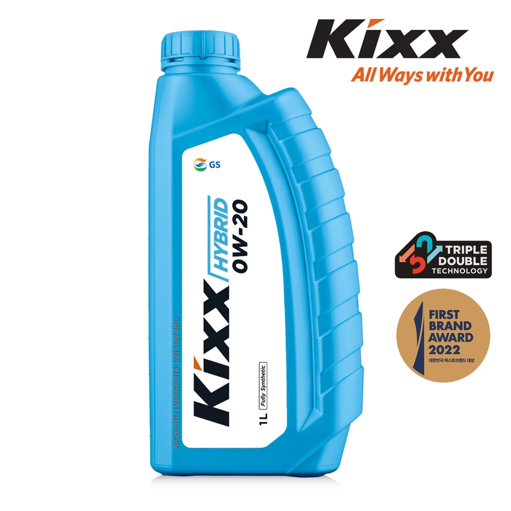 KIXX Hybrid SPRC 0W20 Fully Synthetic (1L) Shopee Malaysia