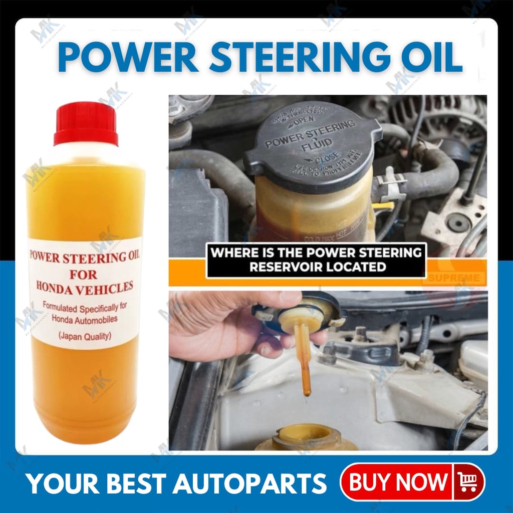 🔥[Ready Stock ] Power Steering Fluid Oil 1 Litres Universal For All Model Car+ Shopee Malaysia