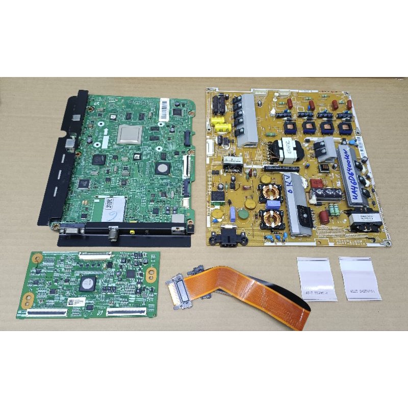 Samsung Ua46d6400un System Board Power Supply Tcon Ribbon Lvds TV Sparepart VD