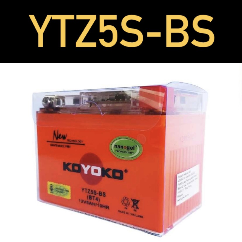 Ytz5 Koyoko Oren Battery Gtz4 Ytz5 Bs Gtz5 Gel Batteri Bateri